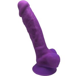 SILEXD - MODEL 1 REALISTISCHE PENIS PREMIUM SILICONEN SILEXPAN VIOLET 17,5 CM
