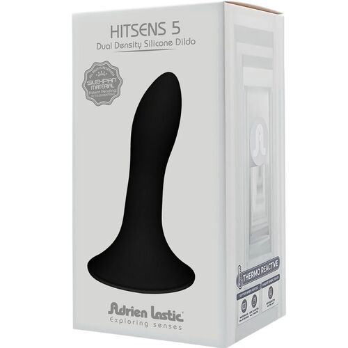 ADRIEN LASTIC - HITSENS 5 DILDO SILICONA NEGRO