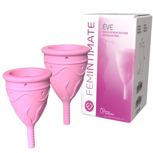 FEMINTIMATE - EVE COPA MENSTRUAL SILICONA TALLA L