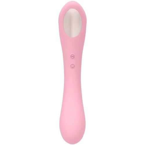 FEMINTIMATE - DAISY MASSAGER SUCCIONADOR Y VIBRADOR ROSA