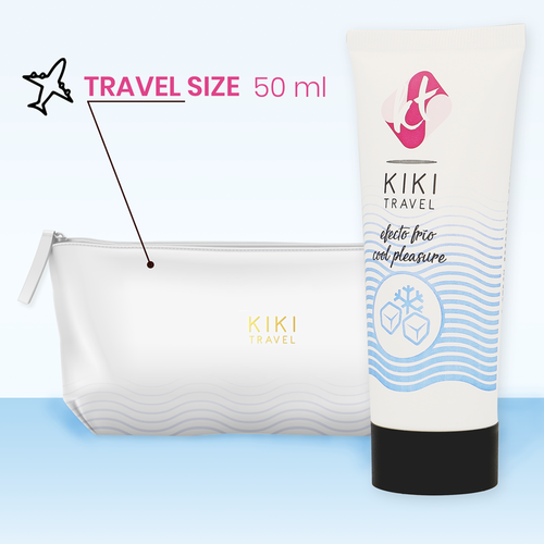 KIKÍ TRAVEL - GEL DESLIZANTE EFECTO FRÍO INTENSIFICADOR 50 ML