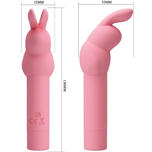 PRETTY LOVE - VIBRADOR CONEJITO ROSA