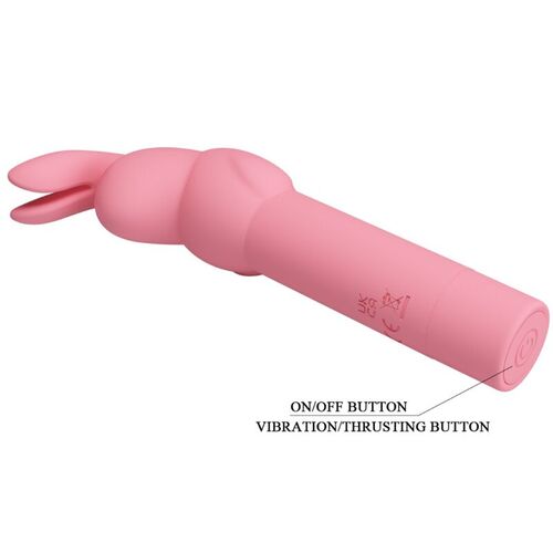 PRETTY LOVE - VIBRADOR CONEJITO ROSA