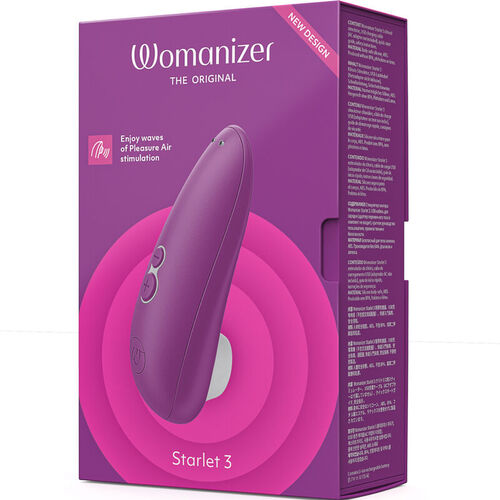 WOMANIZER - STARLET 3 ESTIMULADOR CLÍTORIS VIOLETA