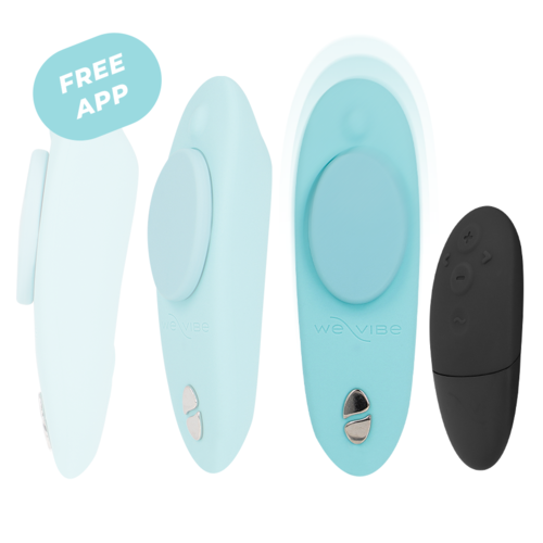 WE-VIBE - MOXIE + VIBRADOR CLÍTORIS AQUA