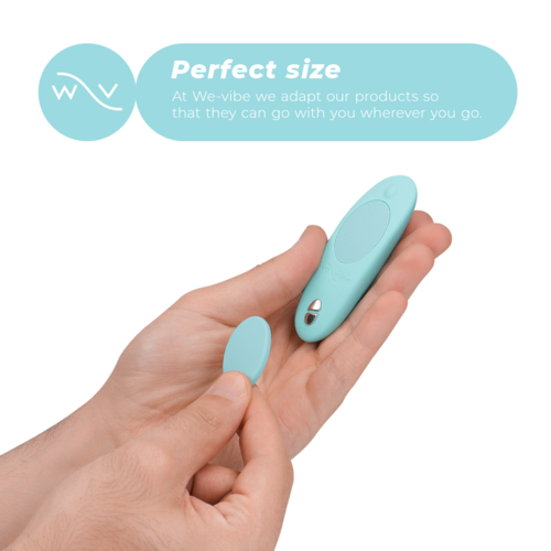 WE-VIBE - MOXIE + VIBRADOR CLÍTORIS AQUA