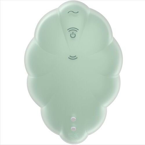 SATISFYER - CLOUND DANCER VERDE VIBRADOR AIR PULSE