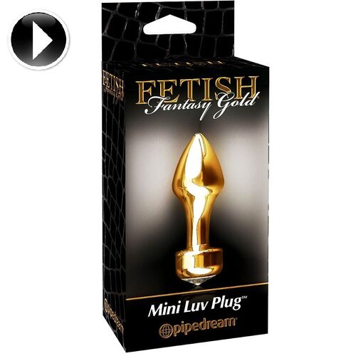 FETISH FANTASY GOLD MINI PLUG