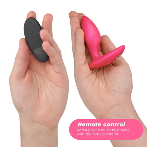 WE-VIBE - DITTO+ PLUG ANAL VIBRADOR ROSA
