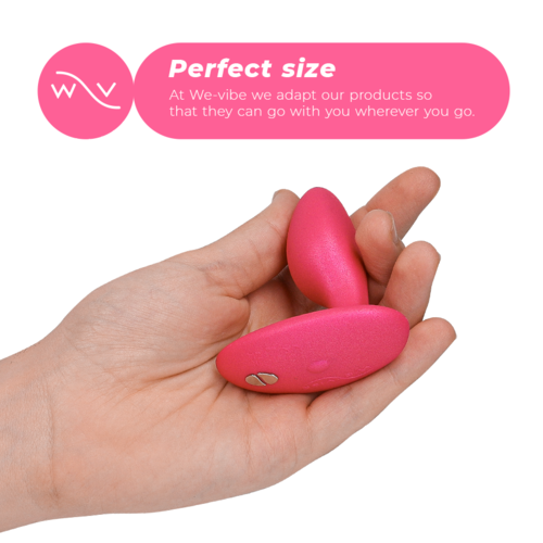 WE-VIBE - DITTO+ PLUG ANAL VIBRADOR ROSA