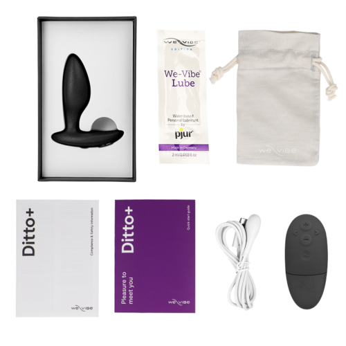 WE-VIBE - VECTOR+ MASAJEADOR DE PRÓSTATA NEGRO