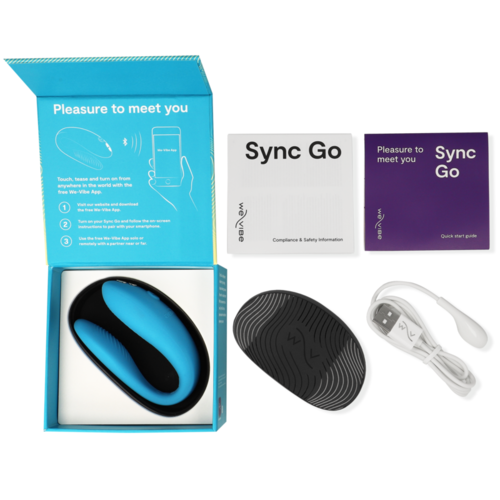 WE-VIBE - SYNC GO ESTIMULADOR DUAL TURQUESA