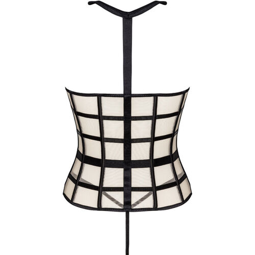 LIVCO CORSETTI FASHION - LAURA LC 20215 CORSET + TANGA L/XL