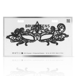 BRUMA SECRET - MASQUE EN DENTELLE NOIRE MODÈLE 3