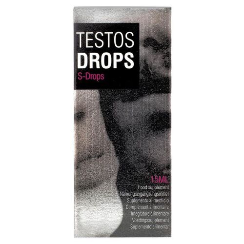 TESTOS DROPS BEBIDA AFRODISIACA PARA HOMBRE