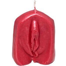DIABLO PICANTE – VAGINA-FÖRMIGE KERZE ROT