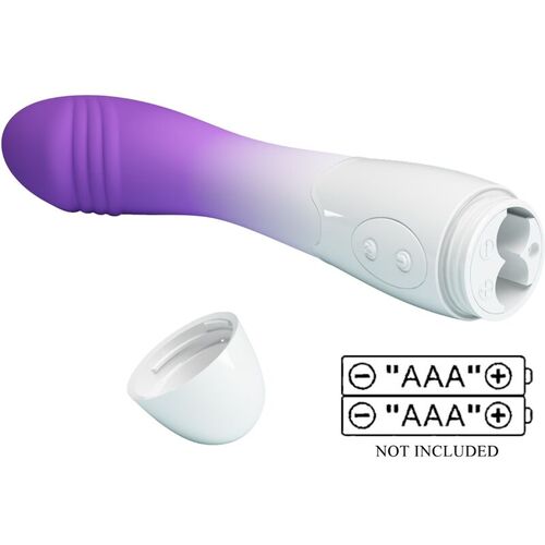 PRETTY LOVE - ELEMENTAL VIBRADOR PUNTO G 30 VIBRACIONES MORADO