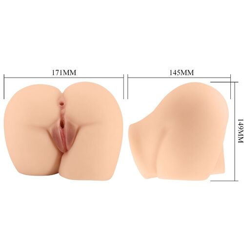 CRAZY BULL - ROLONDA TRASERO CON VAGINA Y ANO REALÍSTICO NATURAL