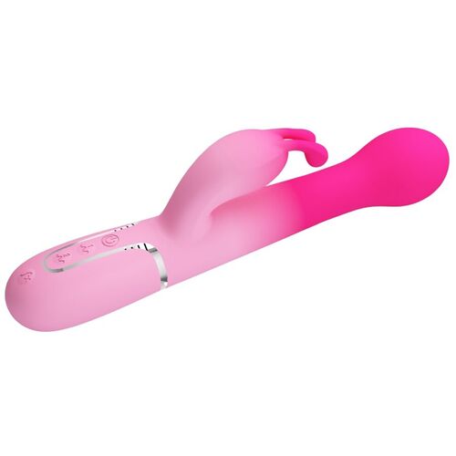 PRETTY LOVE - DEJON VIBRADOR RABBIT 3 EN 1 MULTIFUNCIÓN ROSA