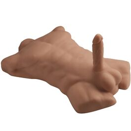 SILEXD - APOLLO L REALISTISCHE MANNELIJKE TORSO CARAMEL
