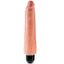 KING COCK - STIJVE REALISTISCHE VIBRATOR 23 CM - NATUURLIJK