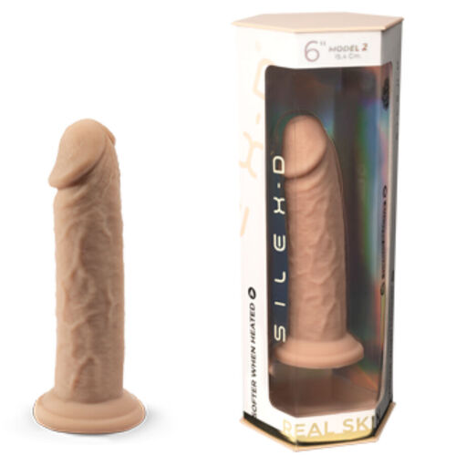SILEXD - PENE REALÍSTICO MODELO 2 SILICONA TERMOREACTIVO 15.4 CM