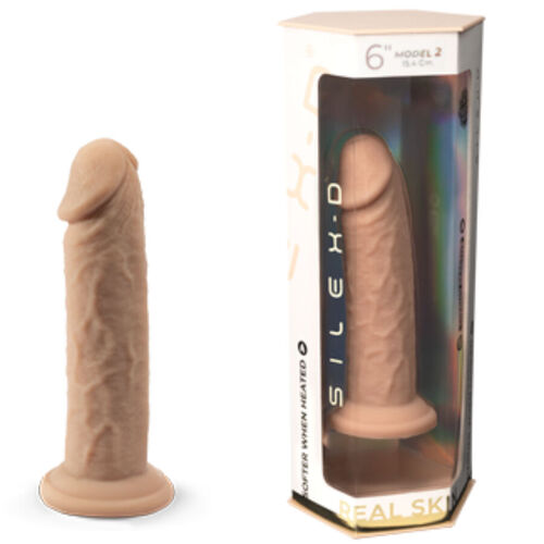 SILEXD - PENE REALÍSTICO MODELO 2 SILICONA PREMIUM TERMOREACTIVO 15.4 CM