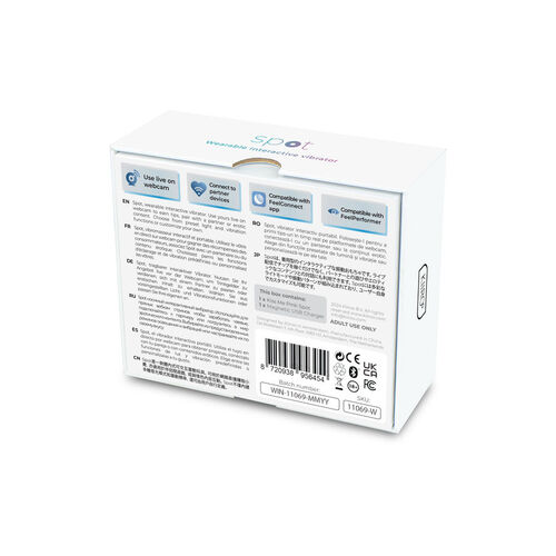 KIIROO - SPOT KISS ME VIBRADOR FORMA U ROSA