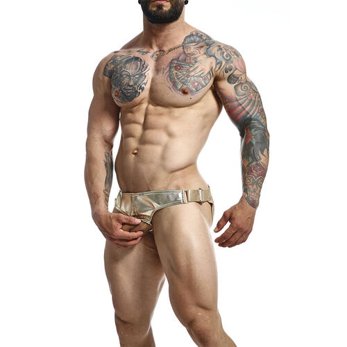 MOB - DNGEON JOCKSTRAP ANILLO PARA EL PENE DORADO TALLA ÚNICA