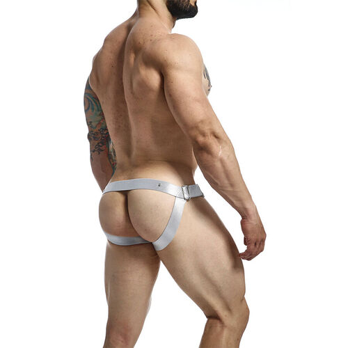 MOB - DNGEON JOCKSTRAP ANILLO PARA EL PENE PLATEADO TALLA ÚNICA