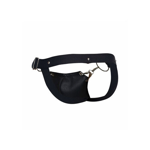 MOB - DNGEON JOCKSTRAP NEGRO A PRESIÓN TALLA ÚNICA