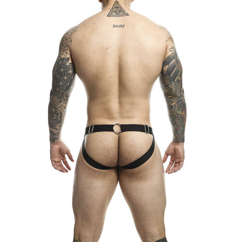 MOB - DNGEON JOCKSTRAP AMARILLO CON CADENAS TALLA ÚNICA