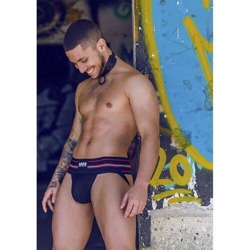 MOB - TANGA CLASICO NEGRO TALLA S