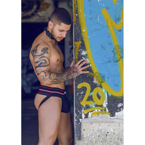 MOB - TANGA CLASICO NEGRO TALLA S