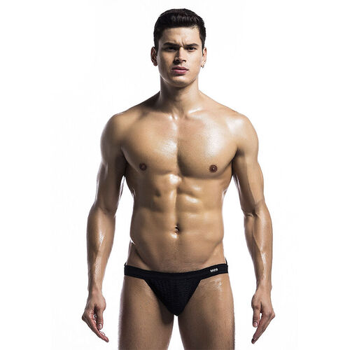 MOB - BAÑADOR FETISH JOCKSTRAP NEGRO TALLA L