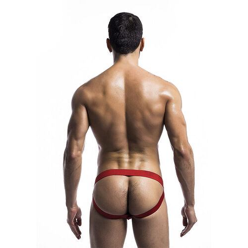 MOB - BAÑADOR FETISH JOCKSTRAP ROJO TALLA S