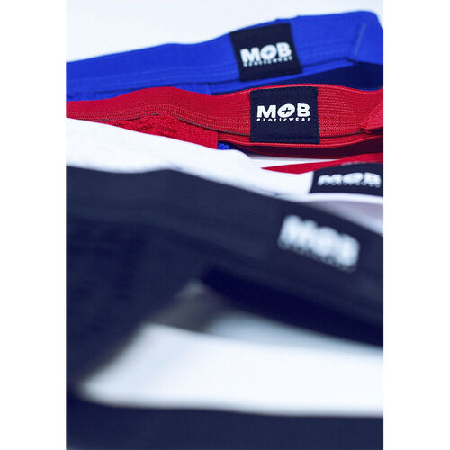 MOB - BAÑADOR FETISH JOCKSTRAP BLANCO TALLA M