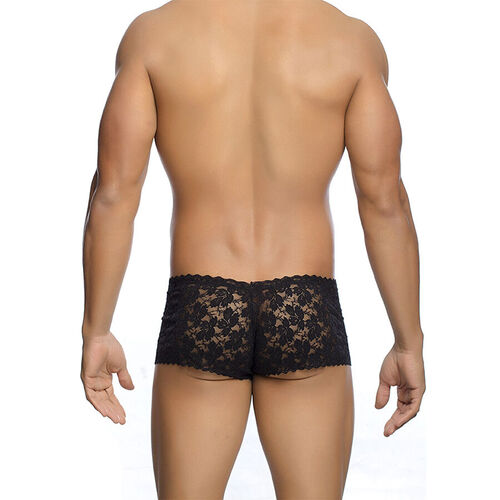 MOB - BOXER ENCAJE NEGRO TALLA S/M