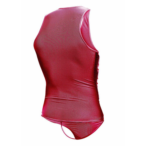 MOB - BODYSHEER TRANSPARTE ROJO TALLA L/XL