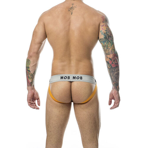 MOB - JOCK CLASICO STRIPE NARANJA TALLA XL