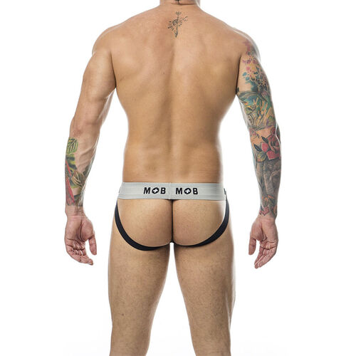 MOB - JOCK CLASICO STRIPE BLANCO TALLA L