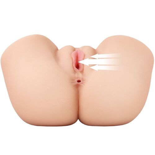 PDX ELITE - BACK THAT ASS UP MASTURBADOR VAGINA Y ANO REALÍSTICO CON VIBRACIÓN
