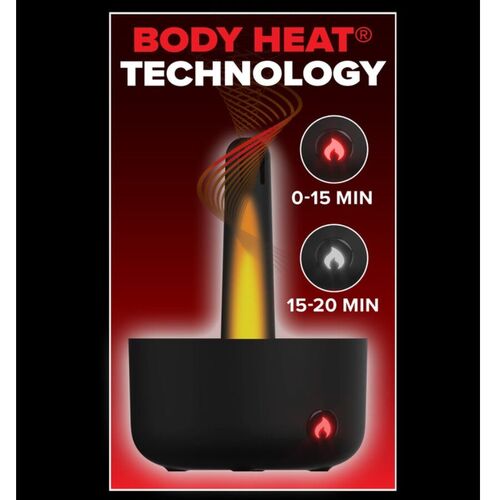 PDX ELITE - MILK ME HOTTER MASTURBADOR AUTOMÁTICO CON THRUSTING Y VIBRACIÓN EFECTO CALOR