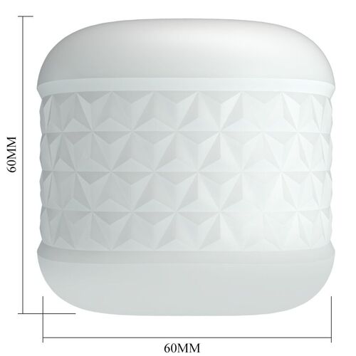 PRETTY LOVE - CRYSTLE MASTURBADOR MASCULINO BLANCO