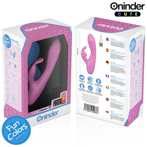 ONINDER CUTE - LOVE BUNNY VIBRADOR PUNTO G Y CLITORIS - APP MUNDIAL GRATUITA