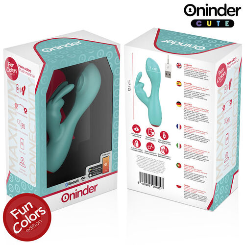 ONINDER CUTE - LOVE BUNNY VIBRADOR PUNTO G Y CLÍTORIS - APP MUNDIAL GRATUITA