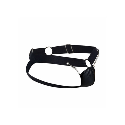 MOB - DNGEON JOCKSTRAP DE CADENA NEGRA TALLA ÚNICA