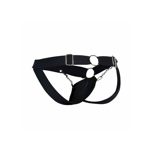 MOB - DNGEON JOCKSTRAP DE CADENA NEGRA TALLA ÚNICA