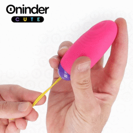 ONINDER CUTE - UOVO IN SILICONE CON VIBRO-ONDA E PIACERE - APP GRATUITA IN TUTTO IL MONDO