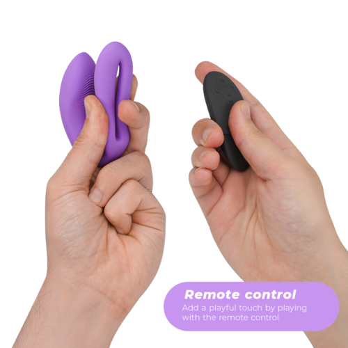 WE-VIBE - SYNC O VIBRADOR FLEXIBLE CONTROL REMOTO VIOLETA